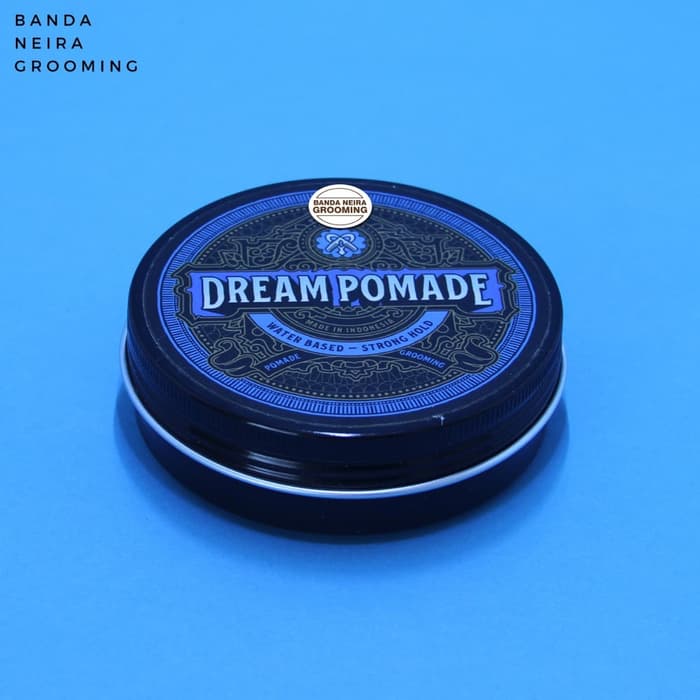 Dream Pomade Blue Water Based Strong Hold Original Lokal Murah2