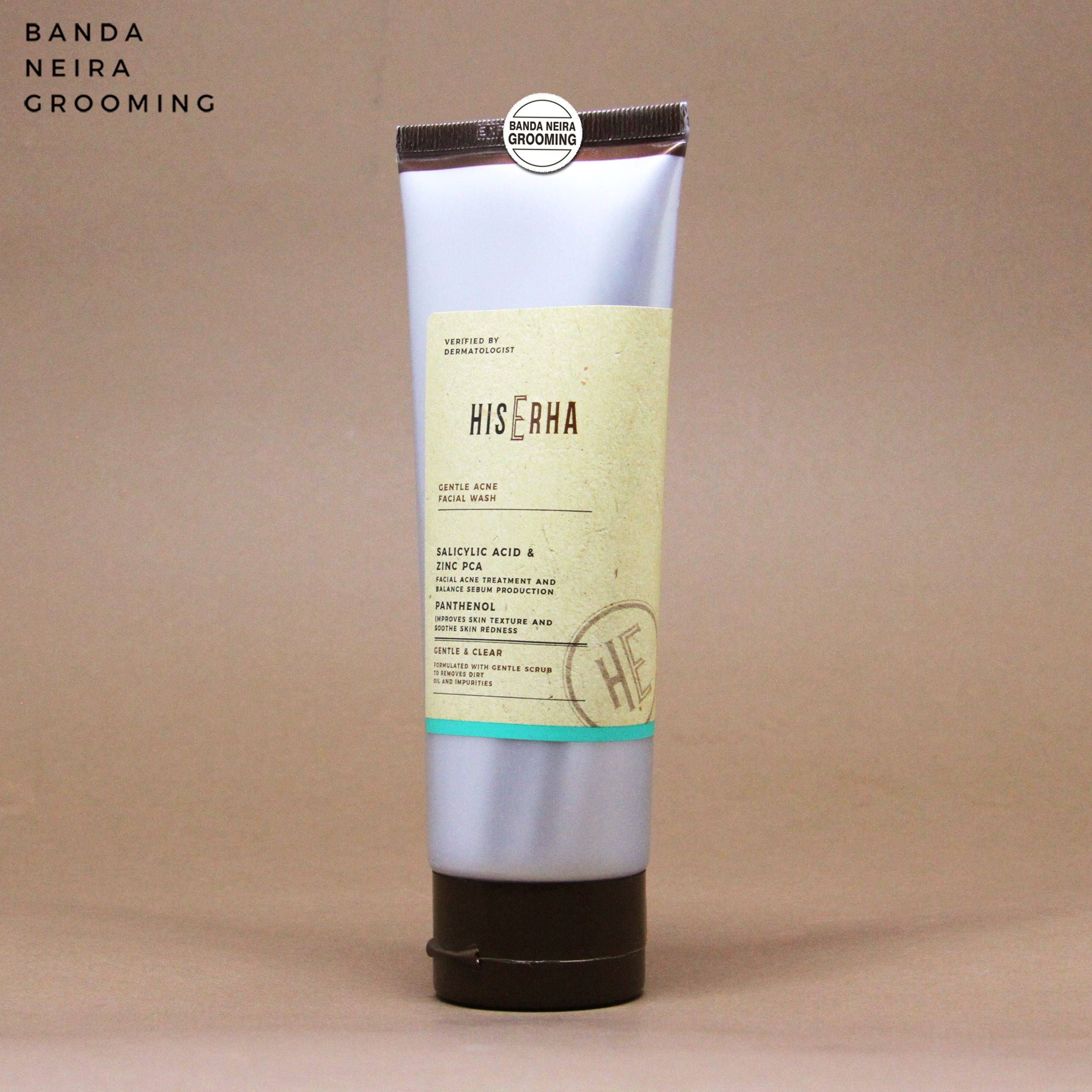 Hiserha Gentle Acne Facial Wash - 3-min