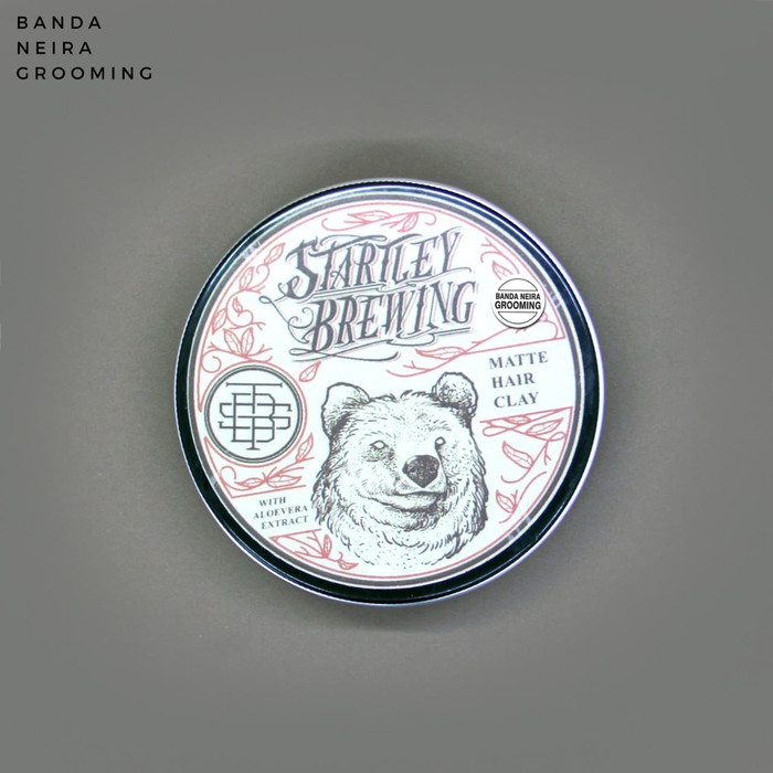 Startley Brewing Matte Hair Clay Original Lokal Murah Pomade1