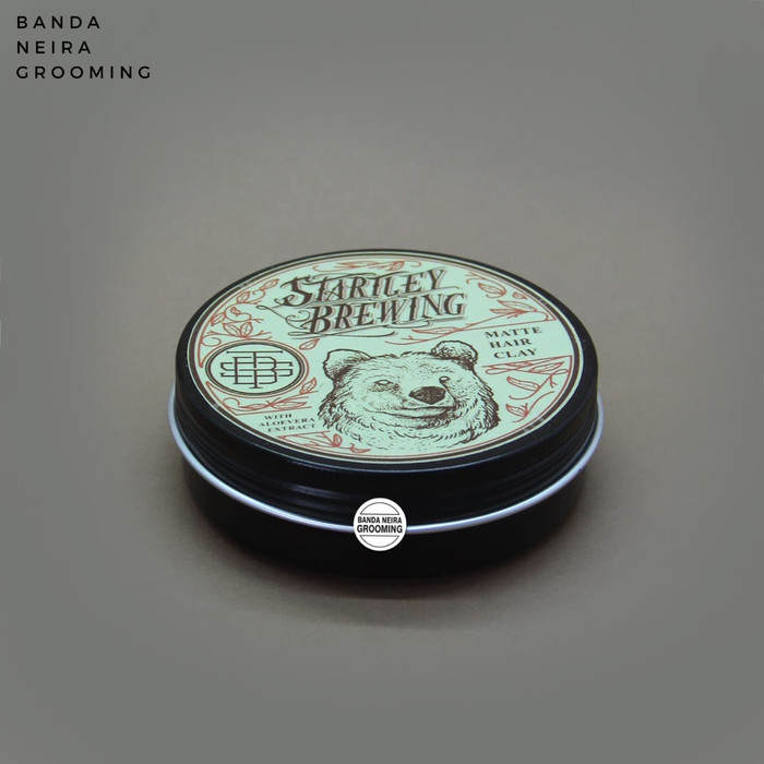 Startley Brewing Matte Hair Clay Original Lokal Murah Pomade2