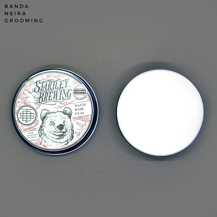 Startley Brewing Matte Hair Clay Original Lokal Murah Pomade3