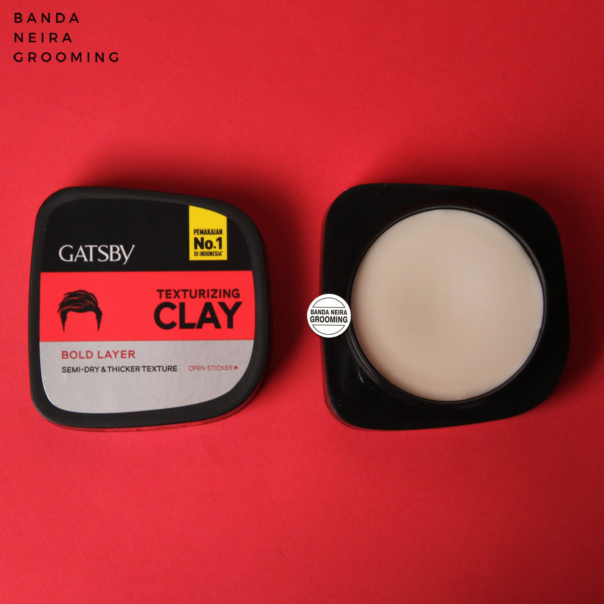 Gatsby Texturizing Clay Bold Layer Banda Neira Grooming