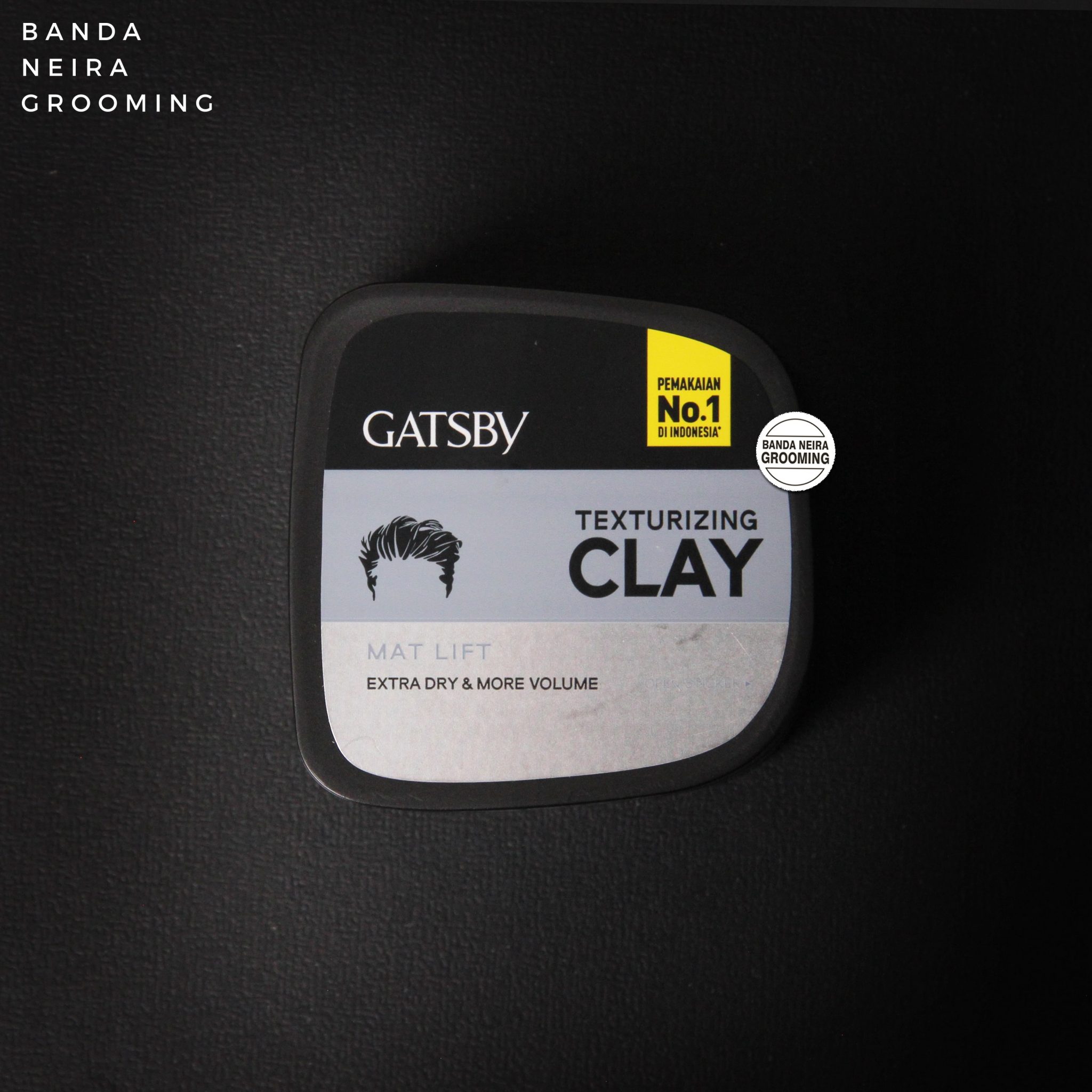 Gatsby Texturizing Clay Mat Lift Banda Neira Grooming