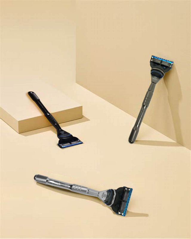 The Atlas Stainless Steel Shaver – Banda Neira Grooming